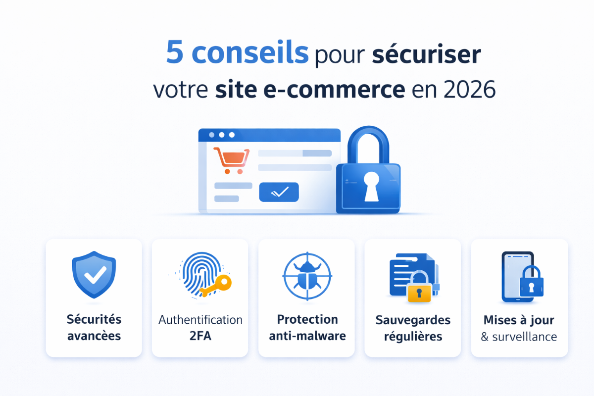 5 conseils pour sécuriser votre site e-commerce en 2026